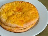 Eggless Sheermal/Shirmal - Saffron Flavoured Flatbread