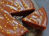 Eggless Sweet Potato Chocolate Cake