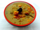 Eggplant & Chickpeas Dal