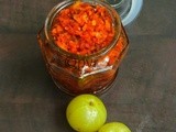 Grated Gooseberry Pickle/Instant Grated Amla Pickle