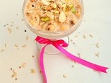 Gulkand & Makhana Kheer/Rose Petal Preserve and Puffed Lotus Seeds Kheer