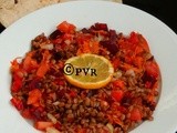 Horsegram Salad With Mixed Veggies