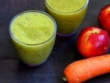 Kiwi, Carrot & Nectarine Smoothie