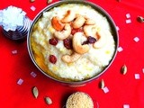 Kodo Millet & Rock Candy Sugar Pongal/Varagu Kalkandu Pongal
