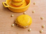 Lemon Macarons With Lemon Curd