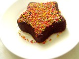 Microwave Eggless Chocolate Banana Brownies