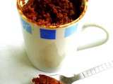 Microwave Nutella Mug Cake