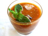 Mint Apricot Juice