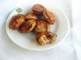 Nutella Stuffed Banana Dumpling/Paniyaram