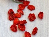 Oven Dried Cherry Tomatoes - How to Store the Oven Dried Tomatoes