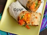 Paneer Tikka Kathi Rolls