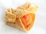 Peanut Butter, Honey & Apple Wrap