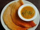 Pearl Millet Dosa/Kambu Dosai