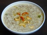 Pearl Millet Vermicelli Kheer/Kambu Semiya Payasam/Kambu Semiya Paal Payasam