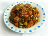 Peppered Potato,Mushroom & Bellpepper Curry