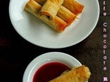 Phyllo Chocolate Rolls