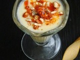 Pineapple Pannacotta with Almond Pralines