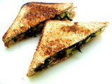 Potato & Spinach Sandwich