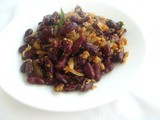 Rajma Coconut Stirfry