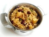 Rajma & Paneer Tawa Pulao