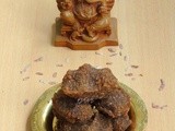 Red Rice Flakes Sweet Dumpling with palm jaggery/Sivappu Aval,Karupatti Inippu Pidi Kozhukattai