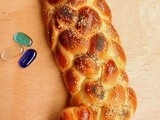 Six-Strand Braided Challah Bread