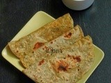 Spinach Dal Paratha