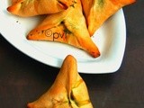 Spinach Fatayer/Fatayer Sabanekh/Spinach Pastry Triangles