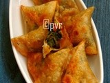 Spinach Potato Samosa