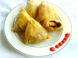 Steamed Zero Oil Potato Samosas