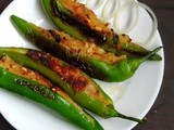 Stuffed Chillies with Peanuts & Potato