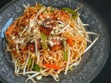 Tofu Pad Thai Noodles/Vegan Pad Thai