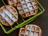 Yeasted Cinnamon Waffles