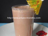 Banana Chocolate Milkshake