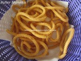 Butter Murukku/Easy Diwali Snacks/Krishna Jayanthi Special