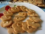 Cashew Nut Cookies/Mundhiri Paruppu Cookies