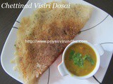 Chettinad Visiri Dosai/Quick Instant Dosai/Chettinad Dosai