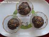 Chocolate Ice Cream Recipe/Easy, Rich & Creamy Chocolate Ice Cream Recipe/Chocolate Ice Cream with step by step photos