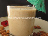 Dates & Almonds Milkshake