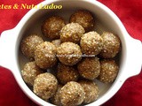 Dates & Nuts Ladoo Recipe/Dates Ladoo Recipe/பேரிச்சம் பழம் லட்டு – Dates Ladoo without Sugar or Jaggery/How to make Dates & Nuts Ladoo with step by step photos/Easy Diwali Sweet