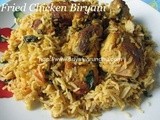 Fried Chicken Biryani