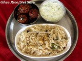 Ghee Rice in Pressure Cooker/Easy, Quick & Flavourful Ghee Rice in Pressure Cooker/Easy Lunch Box Recipe-Nei Soru