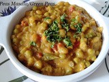 Green Peas Masala/Pattani Masala/Dried Green Peas Curry/Dried Green Peas Masala Recipe - version 2