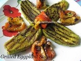 Grilled Eggplant Salad – North African Delight