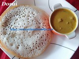 Kal Dosa/Kal Dosai – How to make Kal Dosai