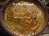 Kola Meen Kuzhambu/Kola Meen Kuzhambu with Coconut Milk/Flying Fish Gravy/Flying Fish Gravy with Coconut Milk