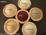 Millets/SirudhaniyaVagaigal – All About Millets/Millets Nutritional Values/ Millet Recipes/ Millets Glossary