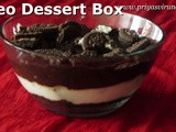 Oreo Dessert Box Recipe/Oreo Pudding Dessert Box- Eggless & without Oven/Oreo Pudding Recipe/Oreo Dessert/How to make Oreo Dessert Box Recipe with step by step photos & Video