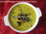 Parippu Curry/Kerala Parippu Curry for Onam Sadya/Parippu Curry Recipe-How to make Parippu Curry
