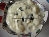 Potato Raita/Urulaikizhangu raita